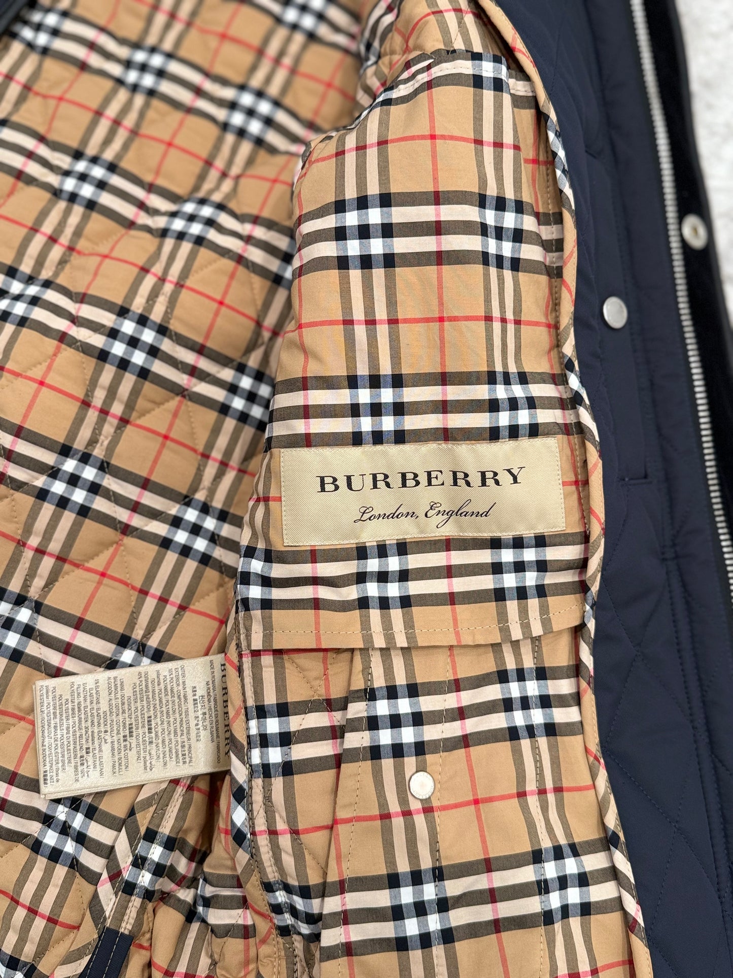 BURBERRY QUILTED REGAN JACKET