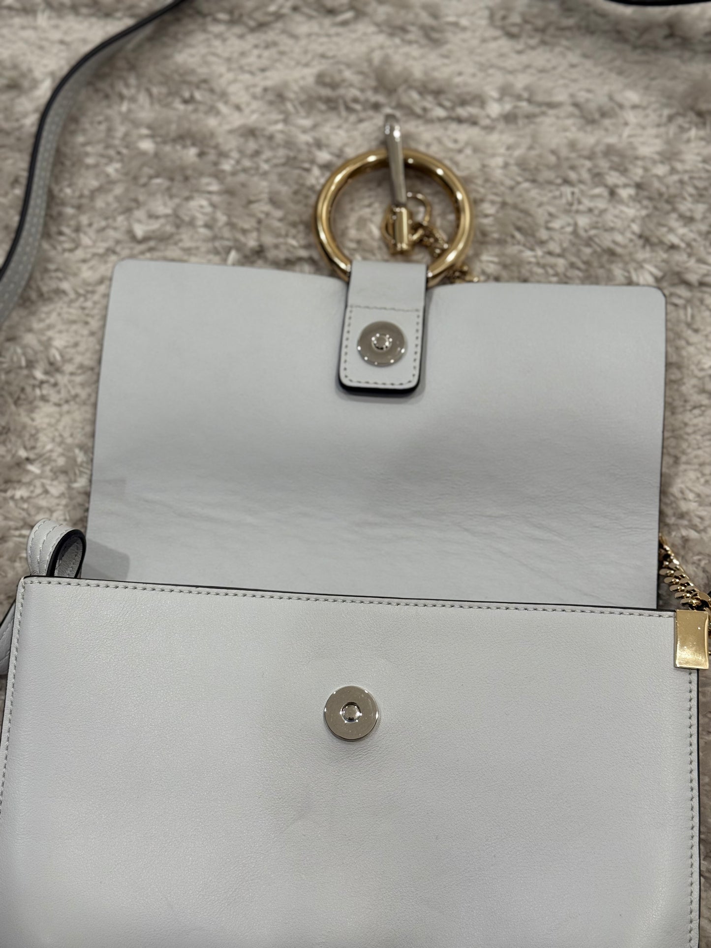 CHLOE GREY CROSSBODY BAG