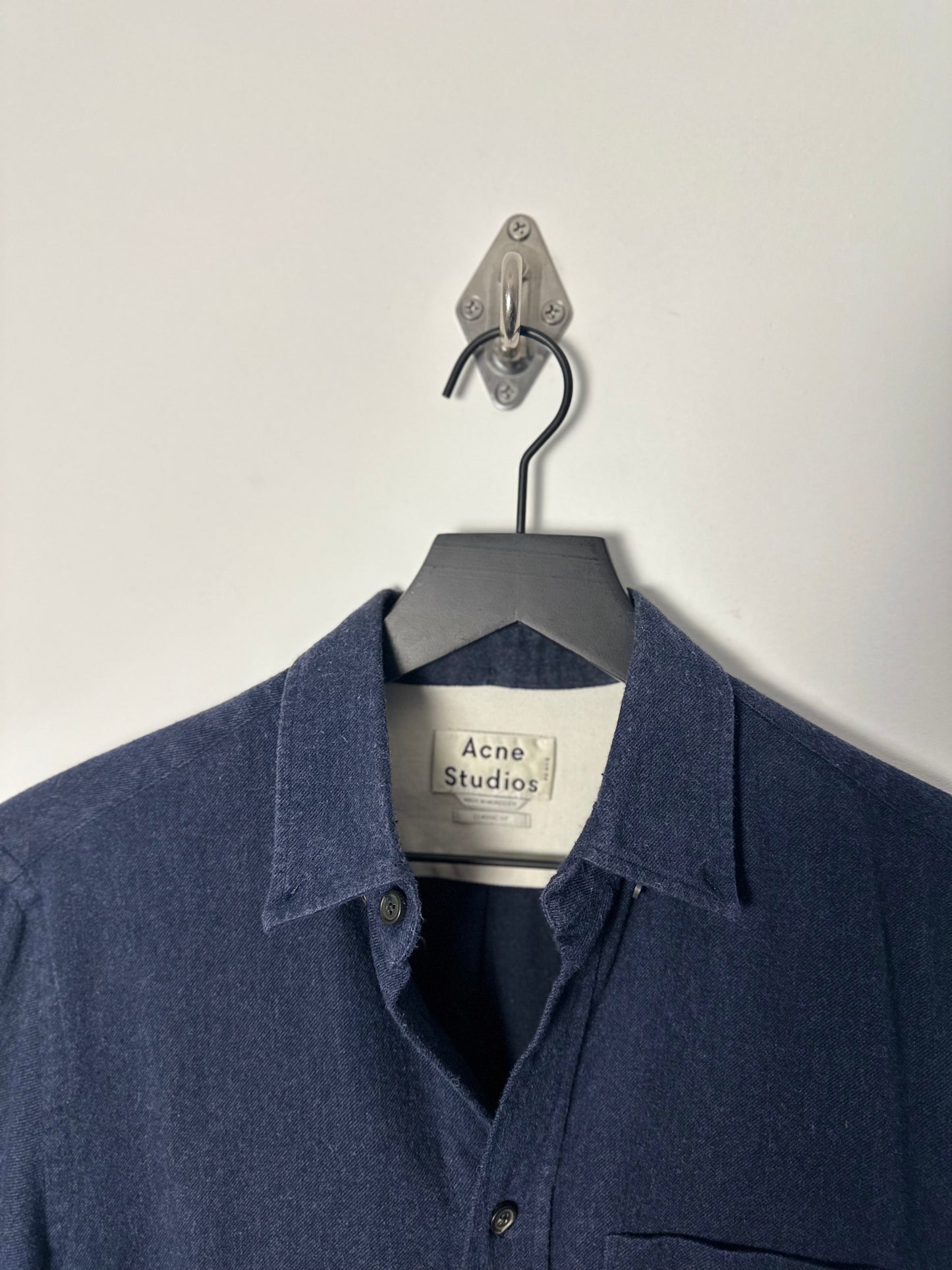 ACNE STUDIOS BRUSHED COTTON SHIRT
