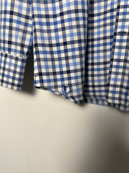 GINGHAM CHECK POPLIN SHIRT