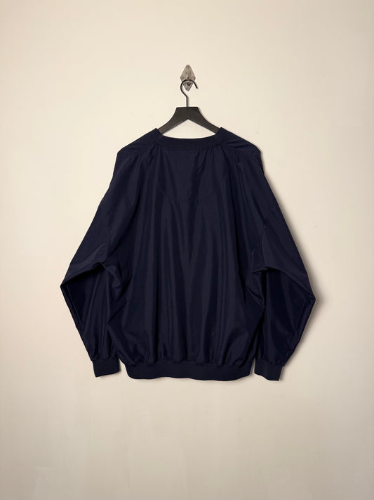 V NECK POLY SWEATSHIRT