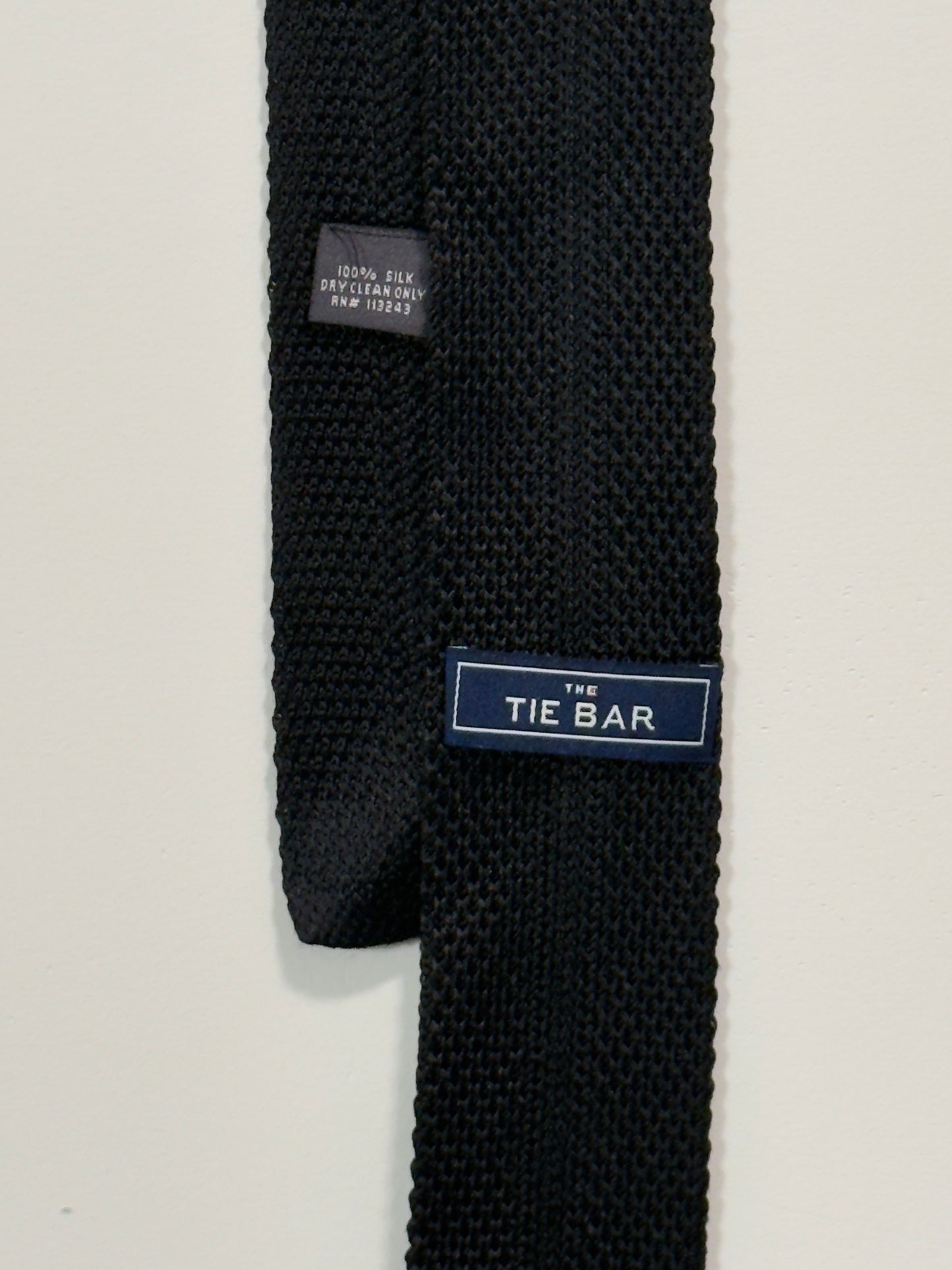 SILK KNIT TIE