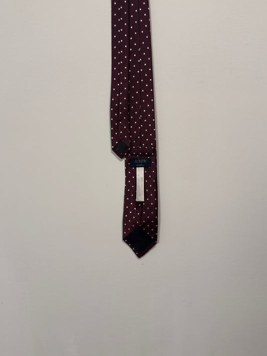 POLKA DOT SILK TIE