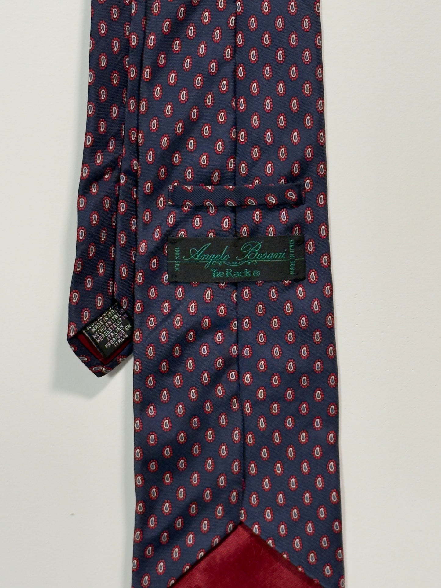SILK PATTERNED TIE