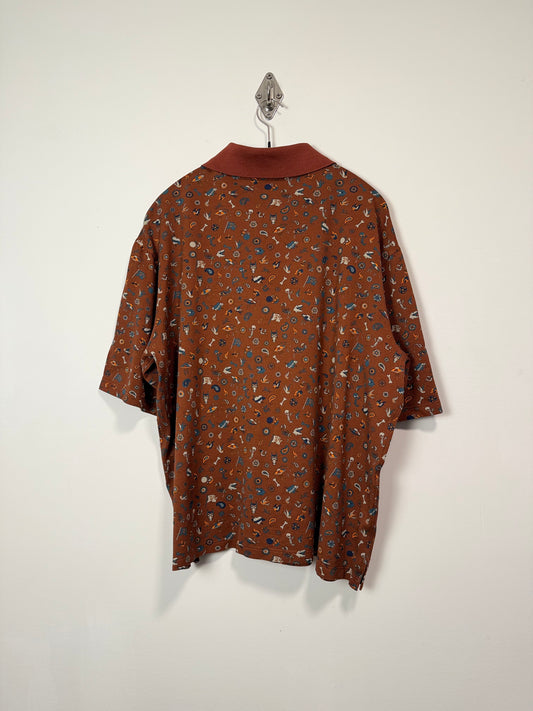 HERMES PATTERNED POLO