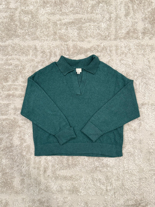 A NEW DAY COLLARED PULLOVER SWEATER