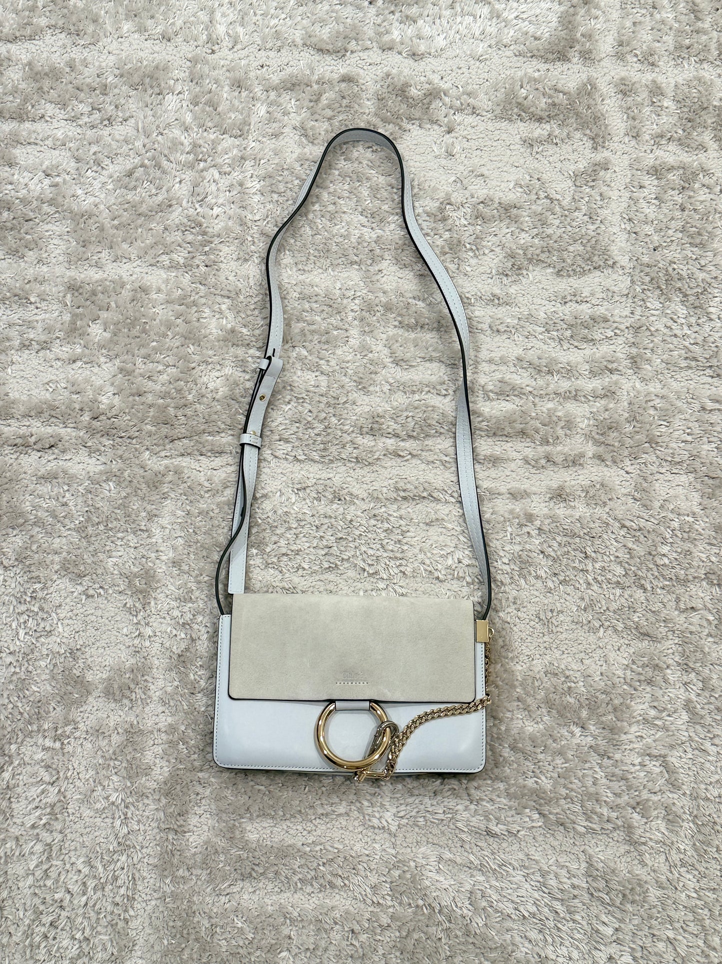 CHLOE GREY CROSSBODY BAG