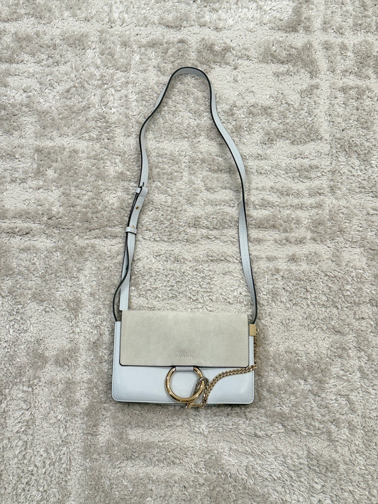 CHLOE GREY CROSSBODY BAG