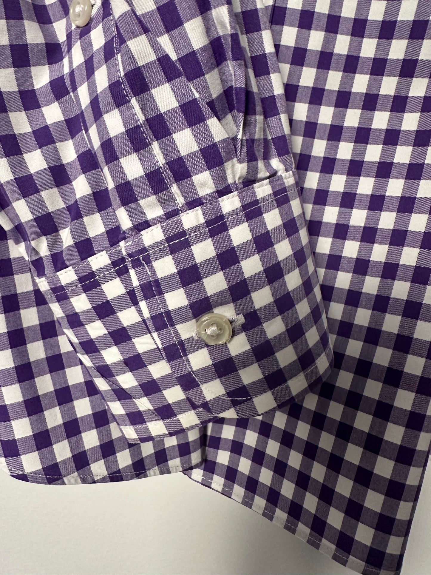 GINGHAM CHECK POPLIN SHIRT