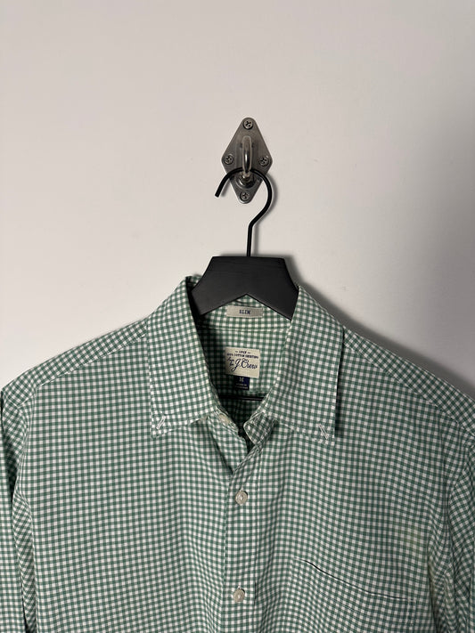 MINI GINGHAM CHECK COTTON SHIRT