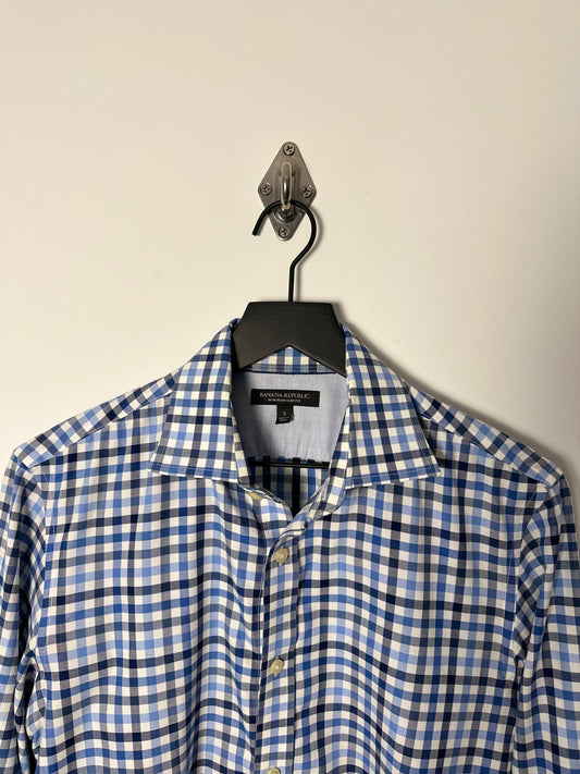 GINGHAM CHECK POPLIN SHIRT