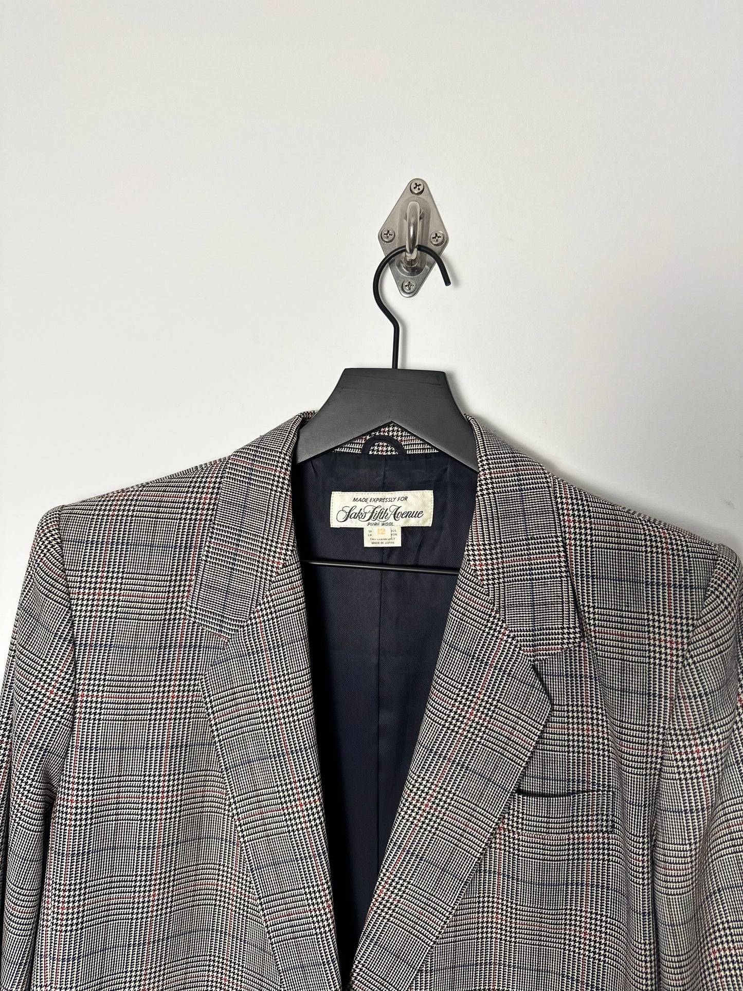 GLEN CHECK BLAZER *MADE IN JAPAN