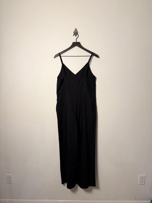 LINEN ROOMY CAMISOLE JUMPSUIT