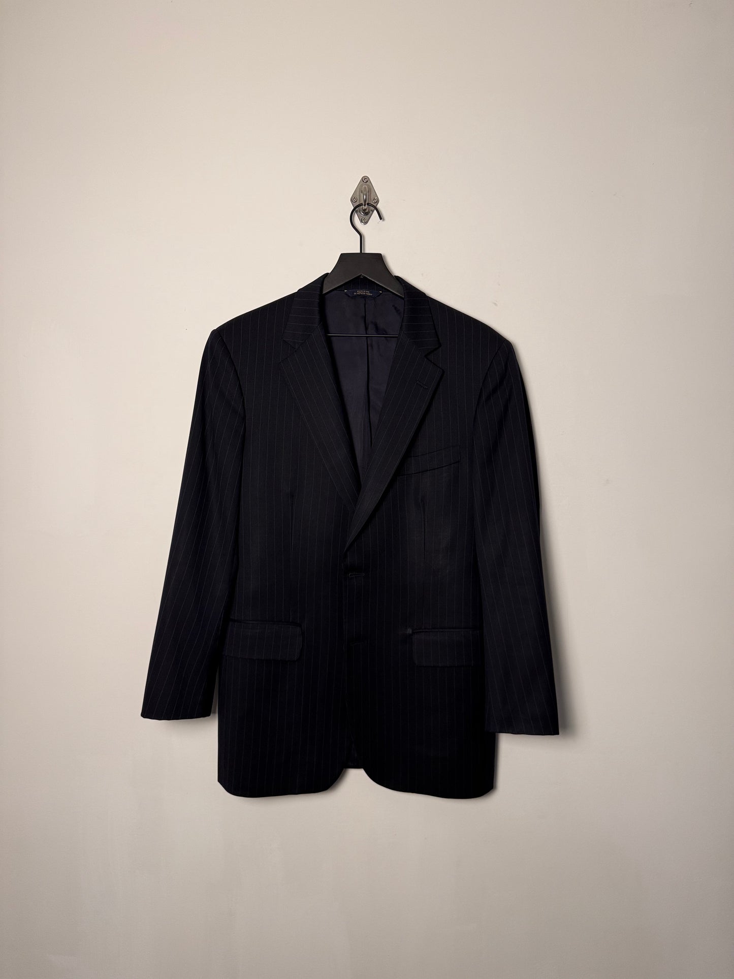 PINSTRIPE 2 BUTTON WOOL SUIT SET