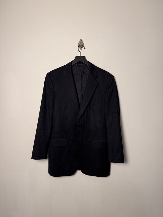 PINSTRIPE 2 BUTTON WOOL SUIT SET