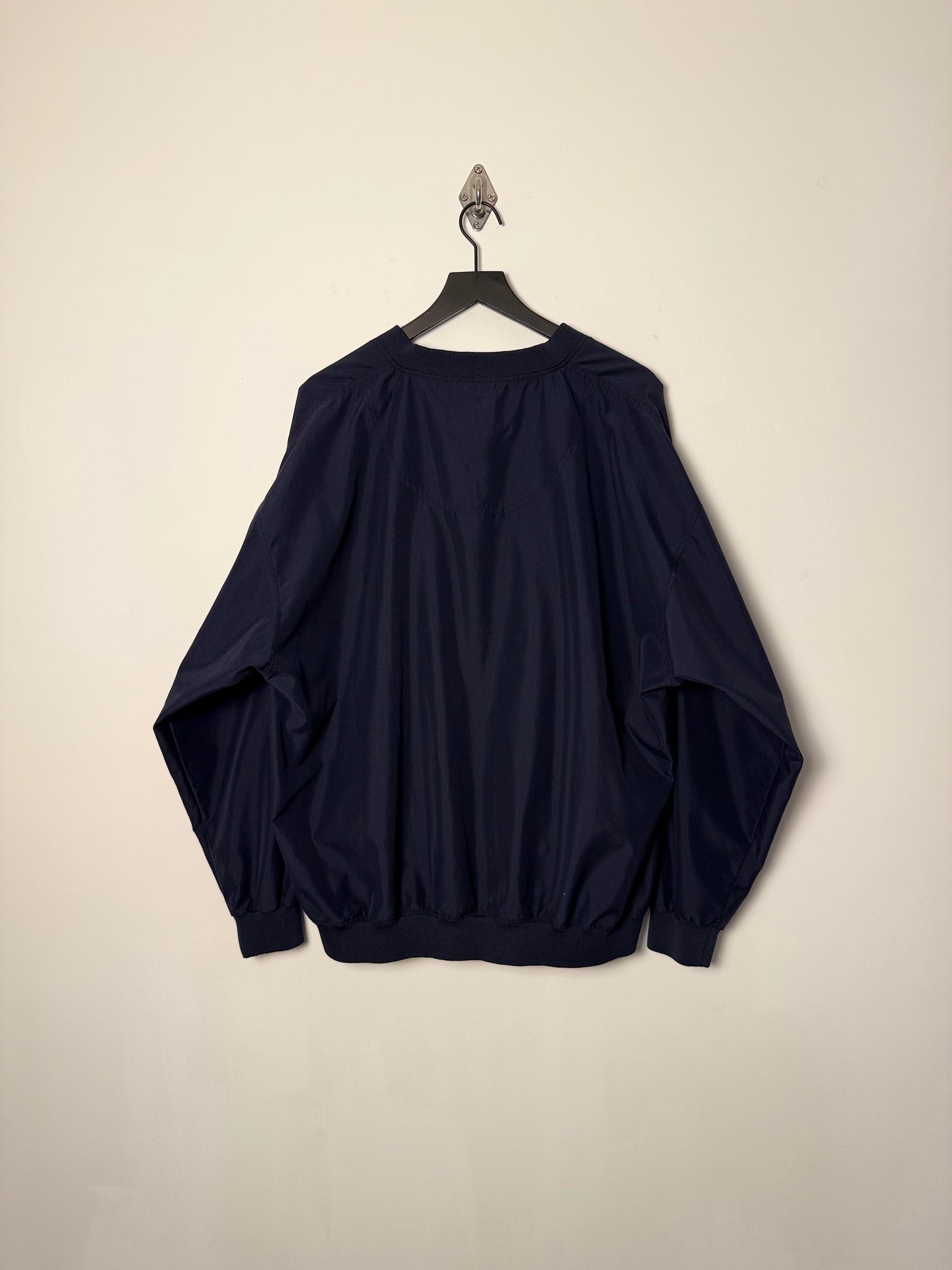 V NECK POLY SWEATSHIRT