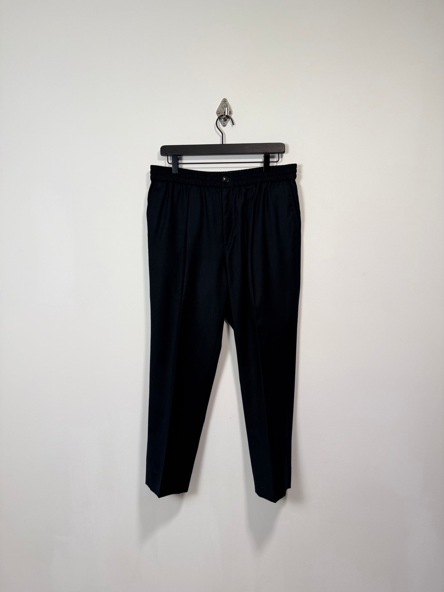 AMI WOOL STRETCH PANTS