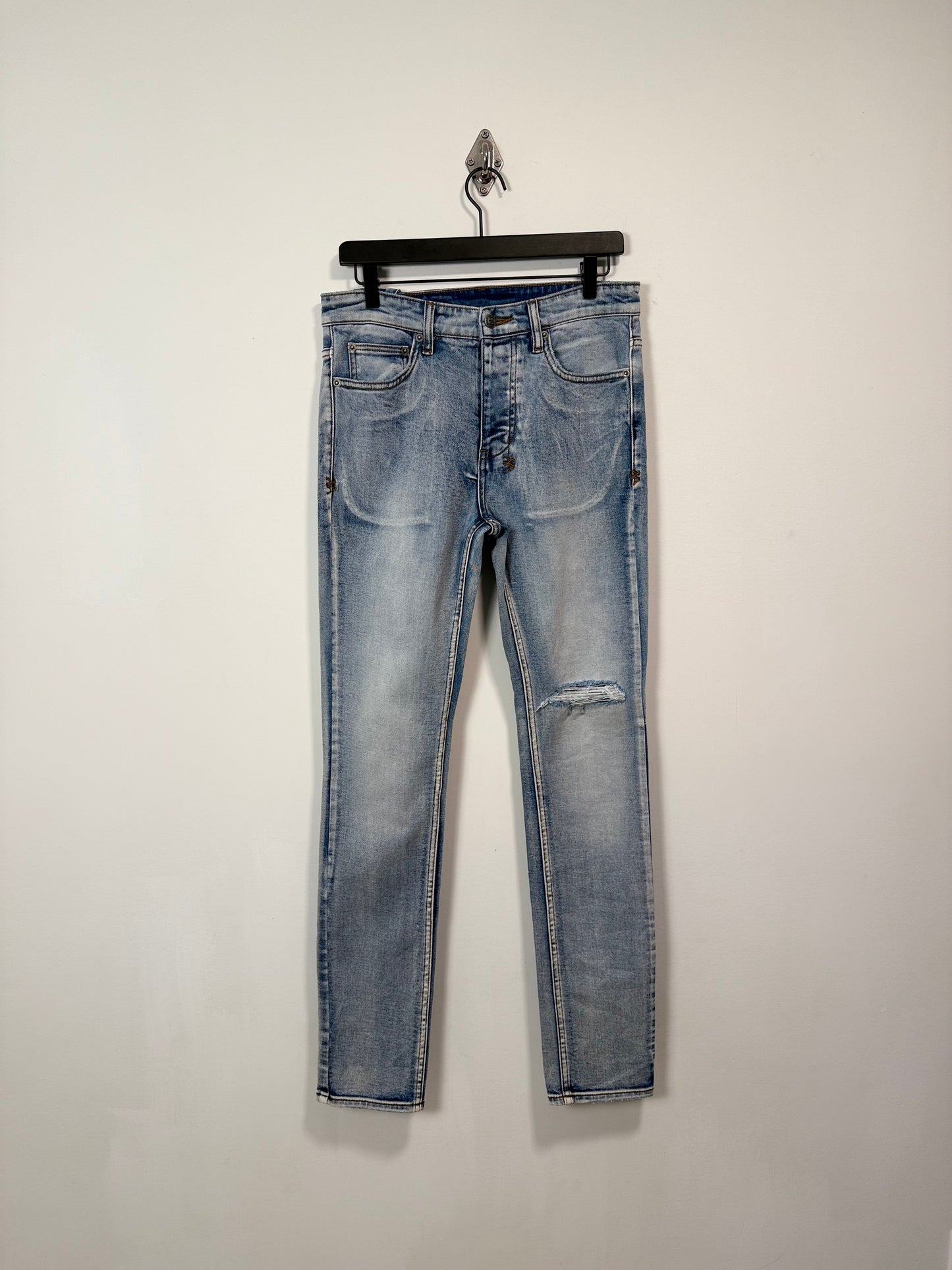 CHITCH CITY HIGH SLIM FIT DENIM PANTS