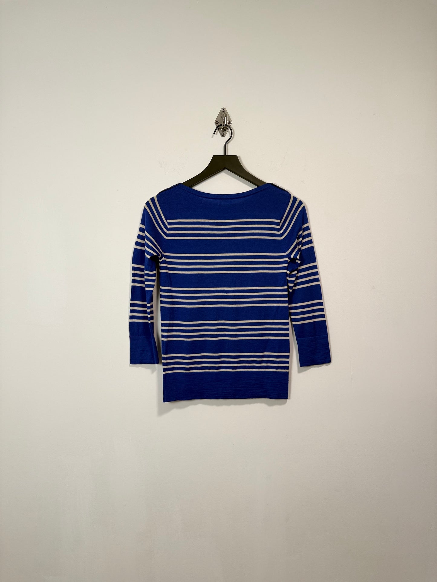 BORDER STRIPE LIGHTWEIGHT SWEATER