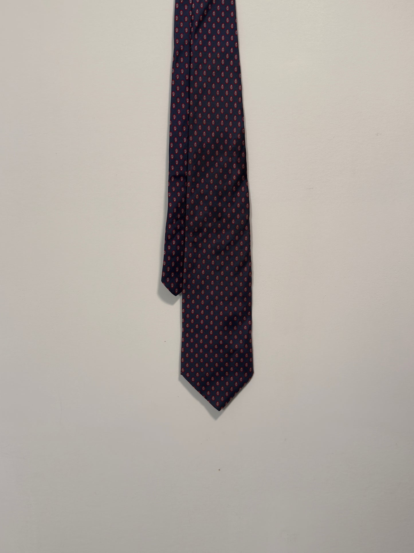 SILK PATTERNED TIE