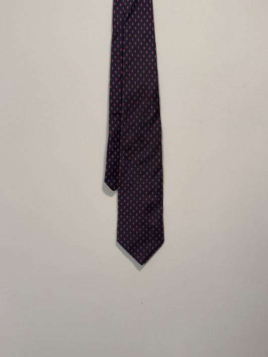 SILK PATTERNED TIE