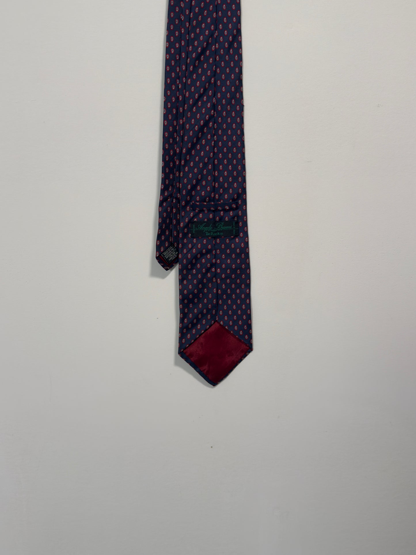 SILK PATTERNED TIE