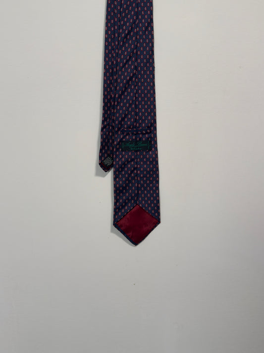 SILK PATTERNED TIE