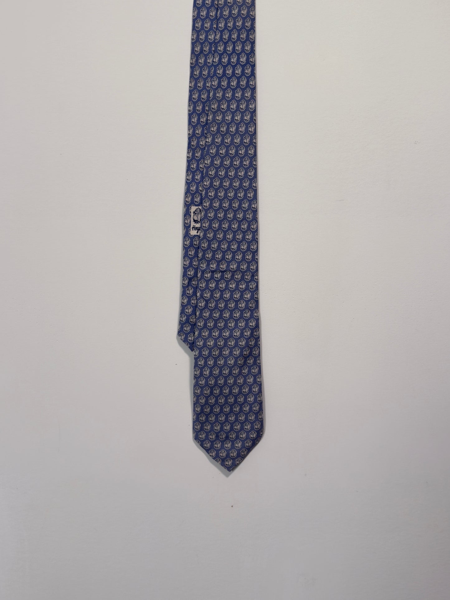 BULLDOG PATTERNED TIE