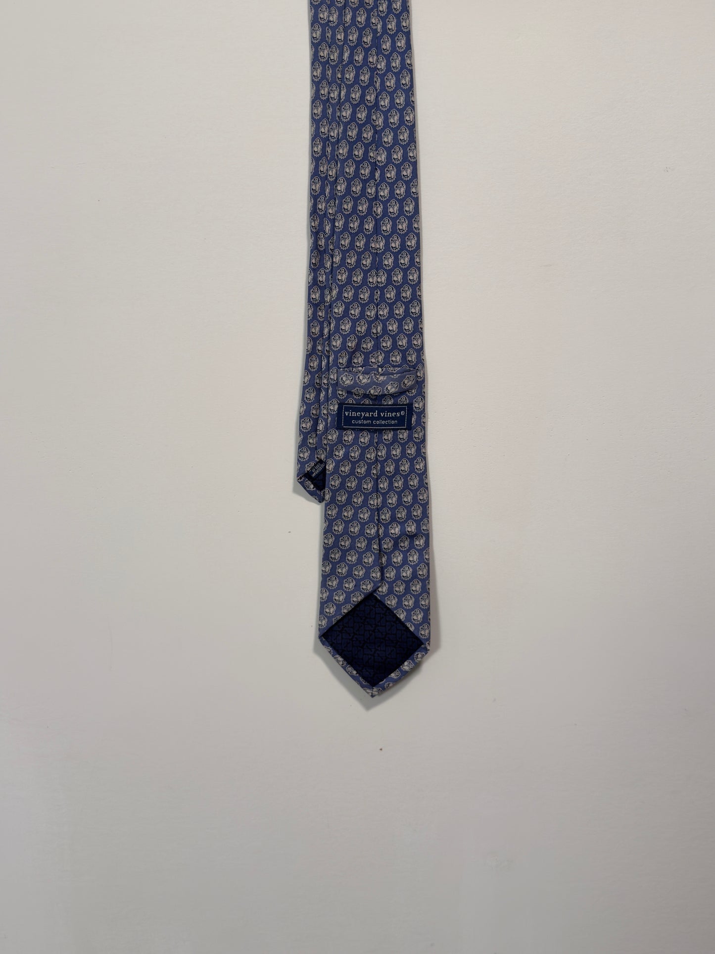 BULLDOG PATTERNED TIE
